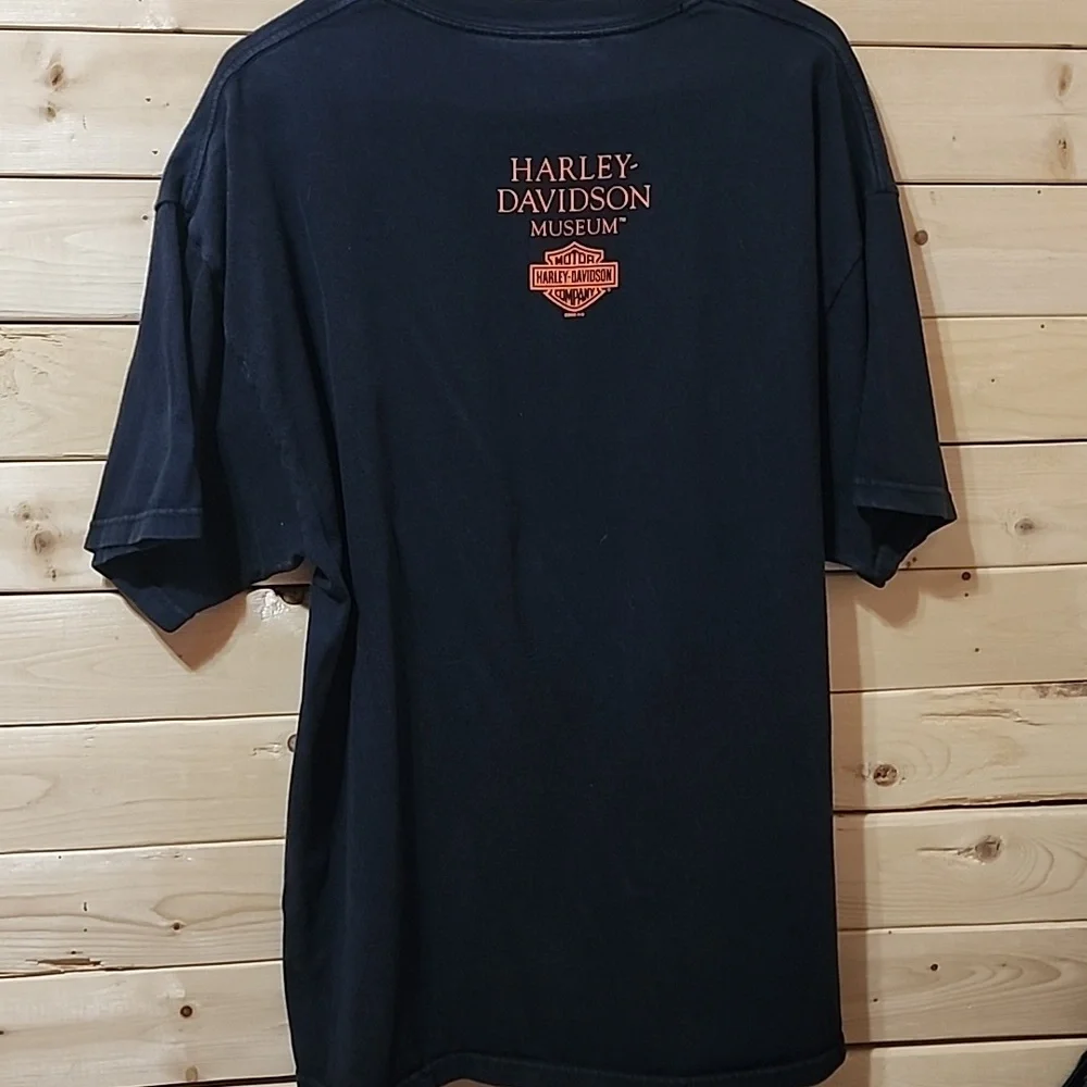 Harley-Davidson Black Graphic T-Shirt for Men Size Xl - Picture 5 of 5